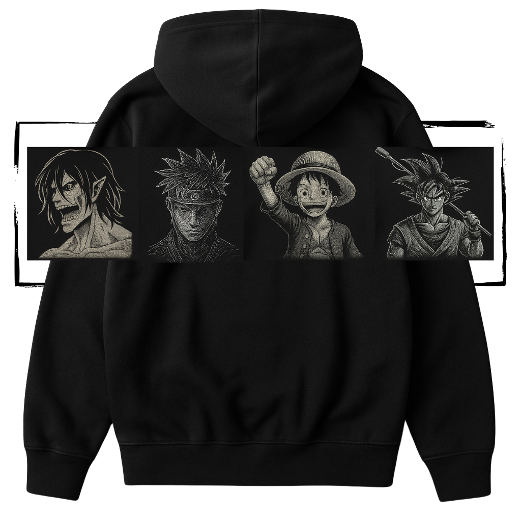 Anime Hoodie - Kies Je Design!